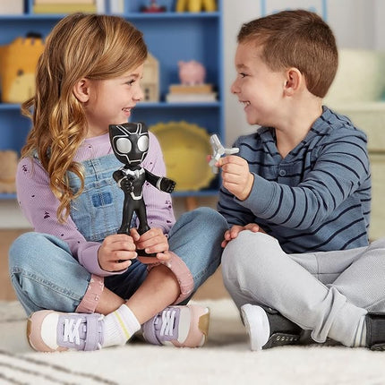 Spidey and his Amazing Friends Supersized Black Panther 9-inch Action Figure, Marvel Preschool Super Hero Toys, Kids Birthday Gifts, Ages 3+