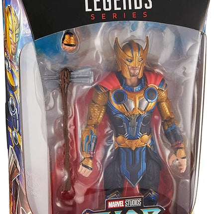 Marvel Legends Series Thor: Love and Thunder Thor Action Figure 6-inch Collectible Toy, 3 Accessories