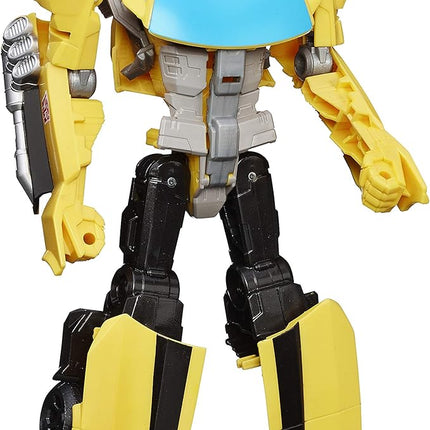 Transformers Toys Heroic Bumblebee Action Figure - Timeless Large-Scale Figure, Changes into Yellow Toy Car, 11" (Amazon Exclusive)