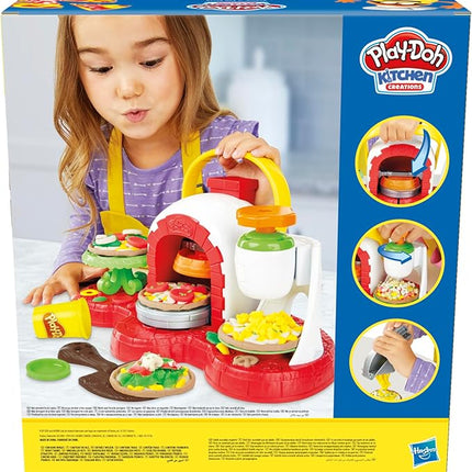 Play-Doh Stamp 'N Top Pizza Oven Toy with 5 Non-Toxic Colors
