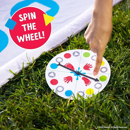 Hasbro Twister Jr. Splash – Outdoor Inflatable Water Twister Game for Kids