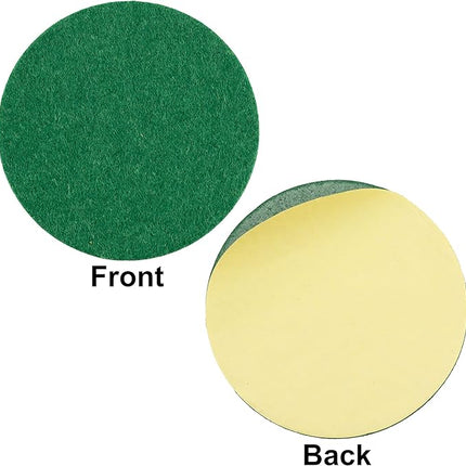 12 Pack Self Adhesive Air Hockey Mallet Felt Pads 94mm Felt Pad Replacement for Air Hockey Pushers