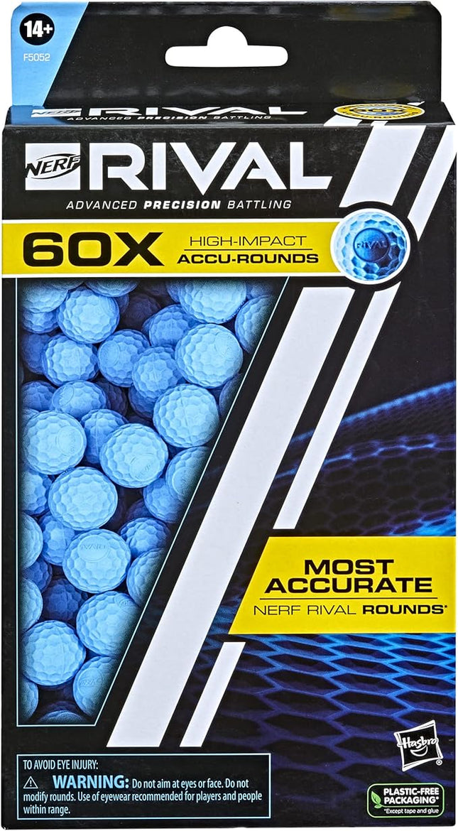 NERF Rival 60 Accu-Round Refill,Multicolor,F5052