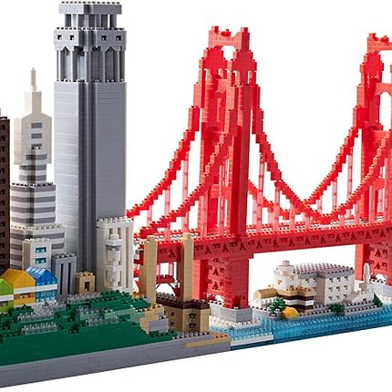 Micro Building Blocks Set for Adults Architecture Skyline Collection San Francisco 3574PCS