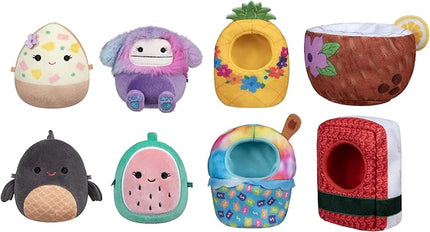Squishmallows Original Micromallows Plush “Island Snack Machine” Deluxe Accessory Set