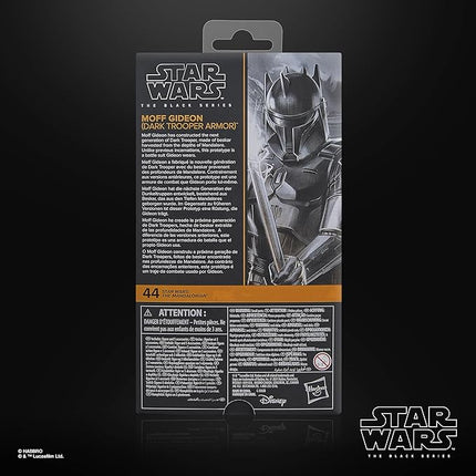 STAR WARS The Black Series Moff Gideon (Dark Trooper Armor), The Mandalorian Premium Collectible 6 Inch Action Figure