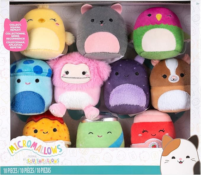 Squishmallows Original Micromallows Plush 10-Pack
