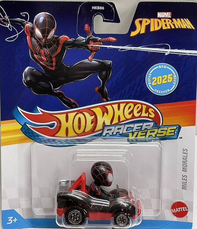 RacerVerse Miles Morales Toy Car by Hot Wheels