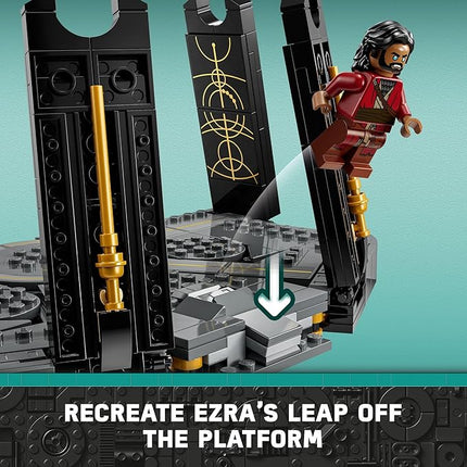 LEGO Star Wars Ahsoka Tano’s Duel on Peridea Building Toy for Kids, Collectible Toy with 5 Star Wars Minifigures Including Grand Admiral Thrawn & Ahsoka, Fun Gift for 8 Year Old Boys & Girls, 75385