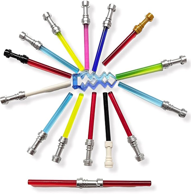 LEGO Star Wars Lightsaber Rare Colors and Metallic Hilts (15 Total Including Trans-Green)