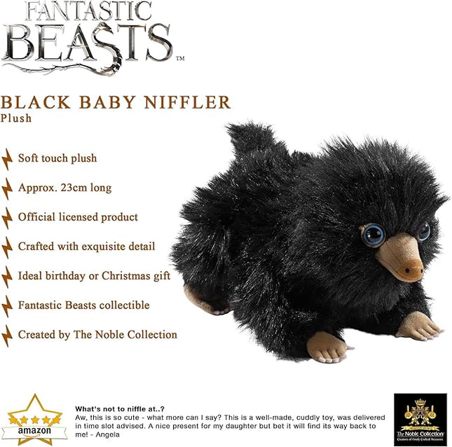 The Noble Collection Fantastic Beasts Baby Niffler Plush Black