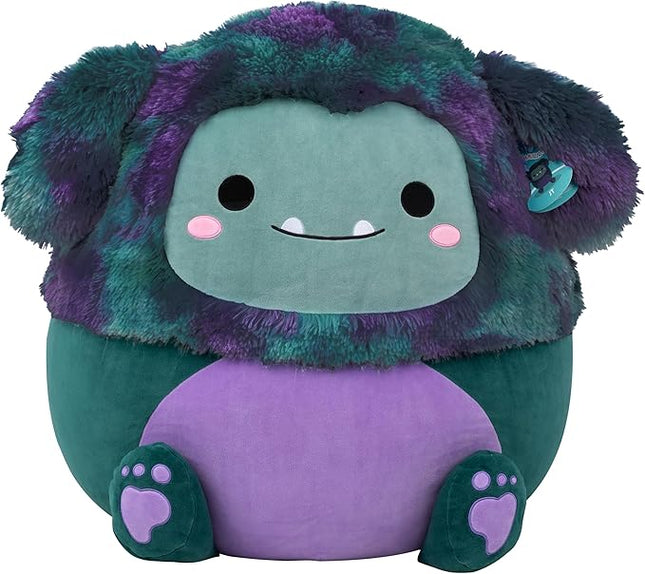 Squishmallows Original 24in JT The Dark Teal Bigfoot – Official Jazwares Plush (Jumbo)