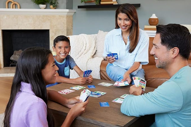 Mattel Games Phase 10 Card Game with Color Blind Accessible Deck in Storage & Travel Tin for Kids, Adults & Families (Amazon Exclusive)