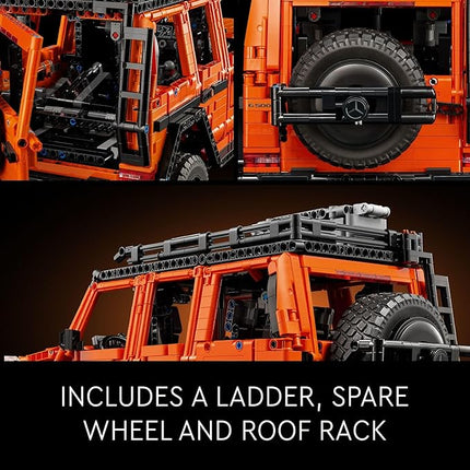 LEGO Technic Mercedes-Benz G 500 Professional Line Model Car Kits - Building Set of Mercedes G-Wagon for Adults, Ages 18+ - Gifts for Men & Women - W/Realistic Details - 42177