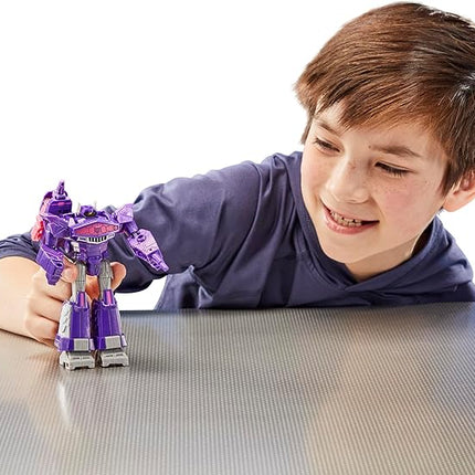 Transformers Decepticon Commander 3-Pack of 5-Inch Robot Action Figures for Boys and Girls, Starscream, Shockwave & Soundwave, Interactive Toys for Kids Ages 6 and Up (Amazon Exclusive)