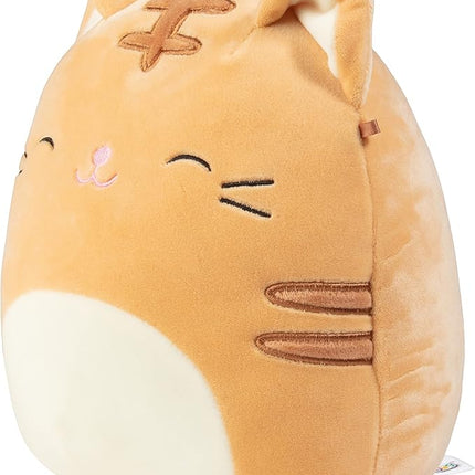 Squishmallows Mystery 8-Inch Cat Receive 1 Plush - Official Jazwares - Nathan or Tally - Collectible Soft & Squishy Kitty Stuffed Animal Toy - Gift for Kids, Girls & Boys