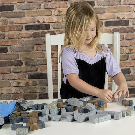 130PCS Magnetic Building Blocks - Magnet Cubes for Kids Ages 6-8-10-12 - Toy Block Magnetics Set Gifts for Boys & Girls - STEM Learning Imagination Sensory Toys - Storage Bag Included