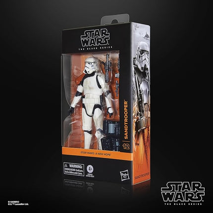 STAR WARS The Black Series Sandtrooper, A New Hope Premium Collectible 6 Inch Action Figure
