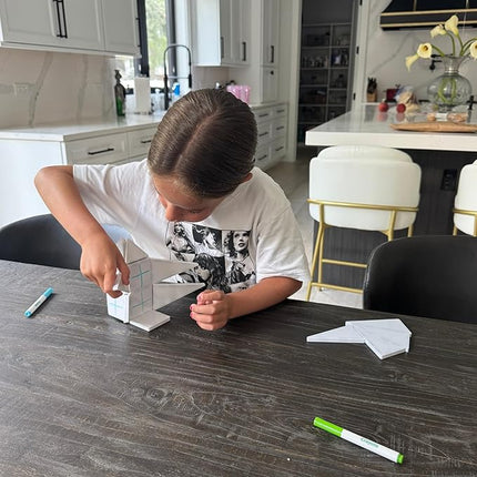 CreateOn Crayola Doodle PIP Magnetic Tiles, Mini Building Set for Kids, Magnetic Tiles, Kids’ Building Toys, STEM & Montessori Toys for Boys and Girls Ages 3+, 24-Piece Set (Doodle)