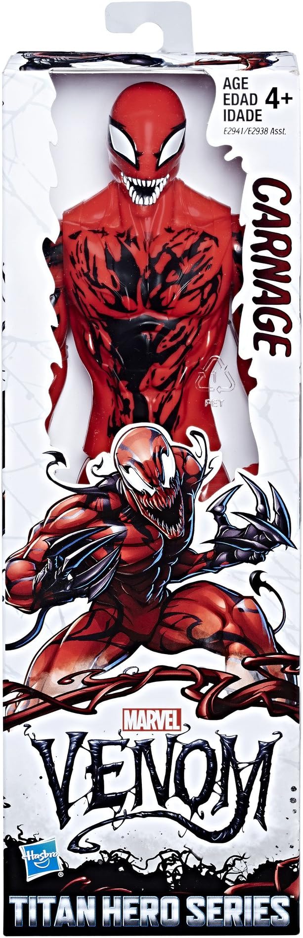Marvel Venom Titan Hero Series 12-inch Carnage Figure
