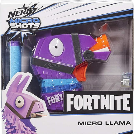 Nerf Fortnite Llama Microshots Dart-Firing Toy Blaster & 2 Official Elite Darts