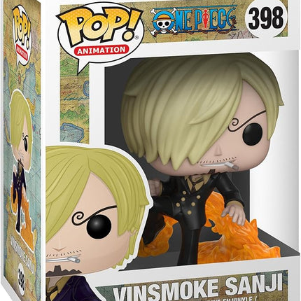 Funko Pop Animation: One Piece - Sanji (Fishman) Collectible Figure, Multicolor