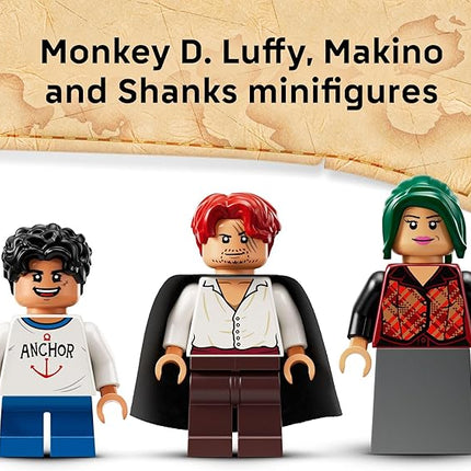 Lego ONE Piece Windmill Village Hut Building Blocks - Pretend Play Building Toy for Boys & Girls, Ages 8+ - Toy Figures & Playset for Anime Fans - Gift Idea for Birthdays - 75636