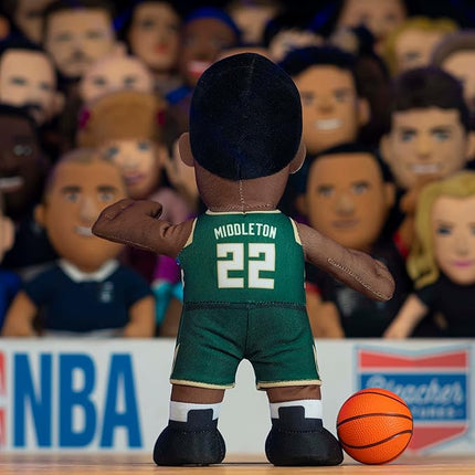 Bleacher Creatures Milwaukee Bucks Khris Middleton 10" Plush Figure - A Superstar for Play Or Display