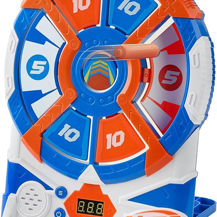 NERF Strike 'N Score Digital Target Game – Arcade-Style Foam Dart Blaster Game with Reactive Targets, Score Display & 4 Game Modes