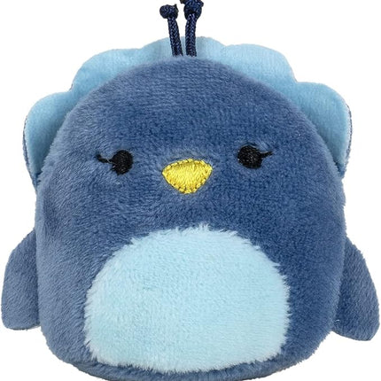 Squishville Mini-Squishmallows Besties Multipack - 14 Rainbow 2-Inch Plush Toys: Red Panda, Tabby Cat, Octopus & More