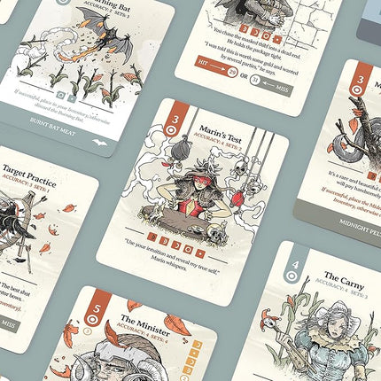 Spire's End: Hildegard Card Game, Add to Your Choose-Your-Path Adventure and Strategy Board Games, Immersive Solo or Cooperative Play for Ages 16 and Over, 1-2 Players, 30-180 Minute Playtime