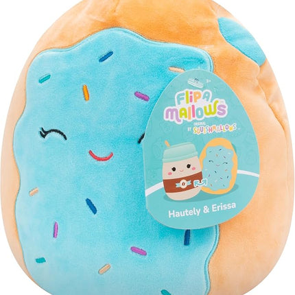 Squishmallows Original FlipAMallows 8in Coffee and Toaster Pastry Flippable Plush - Official Jazwares Product (Little)