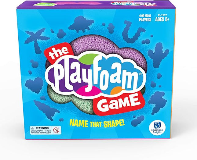 Educational Insights The Playfoam Family Game, A Sculpting Guessing Game Toy With Original Playfoam, For 4 or More Players, Board Game for Kids Ages 5+