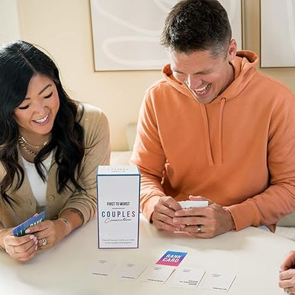 Couples Connection Party Game - The Game About How Your Mate Ranks Things - Adult Card Game for Partners, Husbands, Wives, Girlfriends, Boyfriends and Board Games Night with Your Group