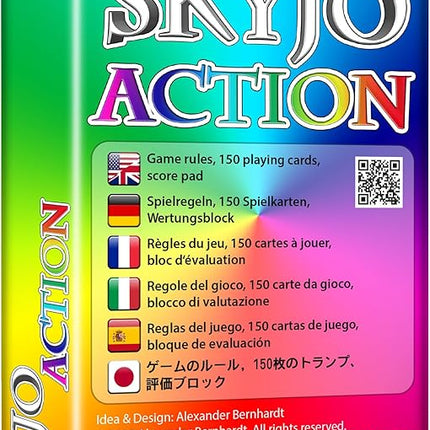 SKYJO Action, by Magilano - The New exciting Card Game for Kids and Adults.