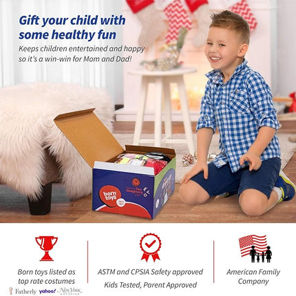 Born Toys Toddler Dress Up Clothes for Little Girls & Boys Ages 3-7, Pretend Play Toys