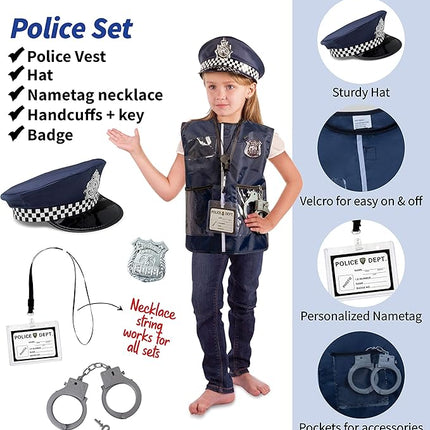 Born Toys Toddler Dress Up Clothes for Little Girls & Boys Ages 3-7, Pretend Play Toys