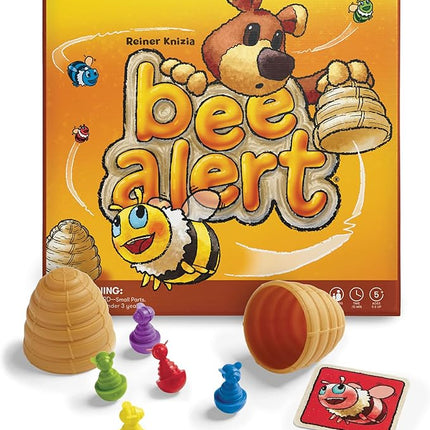 SimplyFun Bee Alert - A Matching Game for Kids That Tests Your Memory and Patience While Learning How to Take Turns - Educational Learning Game - 2 to 5 Players - for Kids Ages 5 & Up