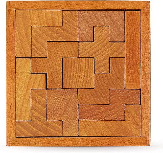 Wooden Brain Teaser Puzzles for Kids Children & Adults. New Level of Challenge for Those who Love Good Mental Workout