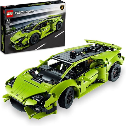 LEGO Technic Lamborghini Huracán Tecnica Advanced Sports Car Building Kit for Kids Ages 9 and up Who Love Engineering and Collecting Exotic Sports Car Toys, 42161