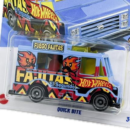 Hot Wheels Quick Bite, Fast Foodie 3/5 [Blue/Fuego Fajitas] 149/250