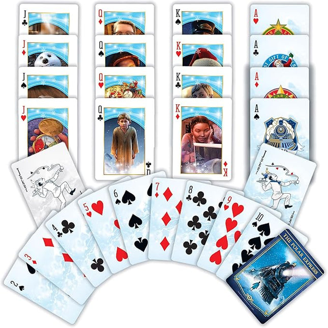 MasterPieces Officially Licensed Polar Express Playing Cards - 54 Card Deck for Adults