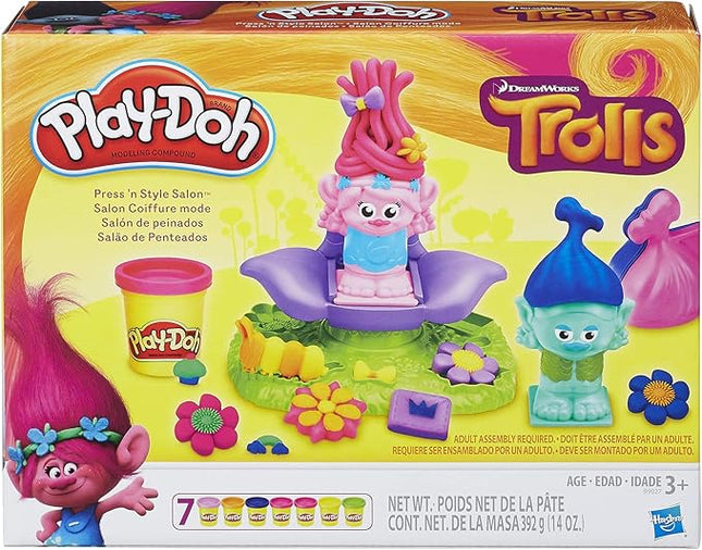 Play-Doh Trolls Press N Style Salon Model Kit