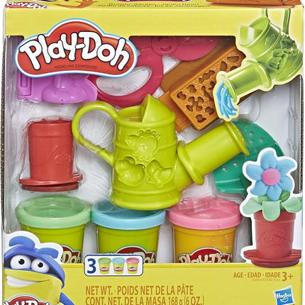 Play-Doh Growin' Garden Toy Gardening Tools Set for Kids with 3 Non-Toxic Colors