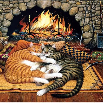 Buffalo Games - Charles Wysocki - All Burned Out - 1000 Piece Jigsaw Puzzle for Adults -Challenging Puzzle Perfect for Game Nights - Finished Size is 26.75 x 19.75