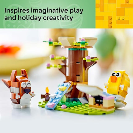 LEGO Spring Animal Playground Building Toy - Pretend Play Set with Squirrel and Bird Figure for Boys and Girls, Ages 8+ - Gift for Kids - 40709