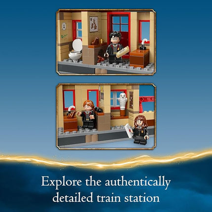 LEGO Harry Potter Hogwarts Express & Hogsmeade Station Building Toy - Pretend Play and Display Decor for Boys & Girls, Ages 8+ - Gift Idea for Birthdays - 76423