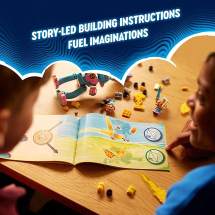 LEGO DREAMZzz Izzie and Bunchu The Bunny Building Toy Set, 2 Ways to Build Bunchu The Bunny, Includes Grimspawn and Izzie Minifigures, Gift for Kids Ages 7 and Up, 71453