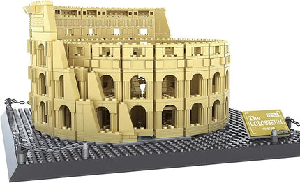 Apostrophe Games Roman Colosseum Building Block Set – 1756-Pieces Colosseum Model Building Blocks for Adults and Kids – Italy’s Colosseum Architecture Kit Famous Landmark Series