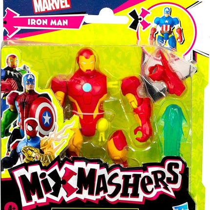Avengers MixMashers Marvel Iron Man Custom Mix-and-Match Action Figure & Accessories, 5-Inch-Scale (12 cm) Super Hero Toys for Kids Ages 4+